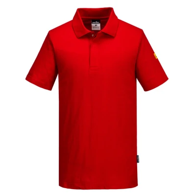 AS21 - Tricou Polo antistatic ESD / Portwest / Îmbrăcăminte ESD și antistatică