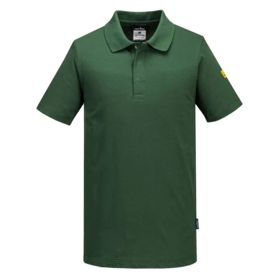 AS21 - Tricou Polo antistatic ESD / Portwest / Îmbrăcăminte ESD și antistatică