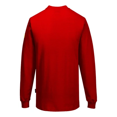 AS22 - Tricou antistatic ESD cu mânecă lungă / Portwest / Îmbrăcăminte ESD și antistatică