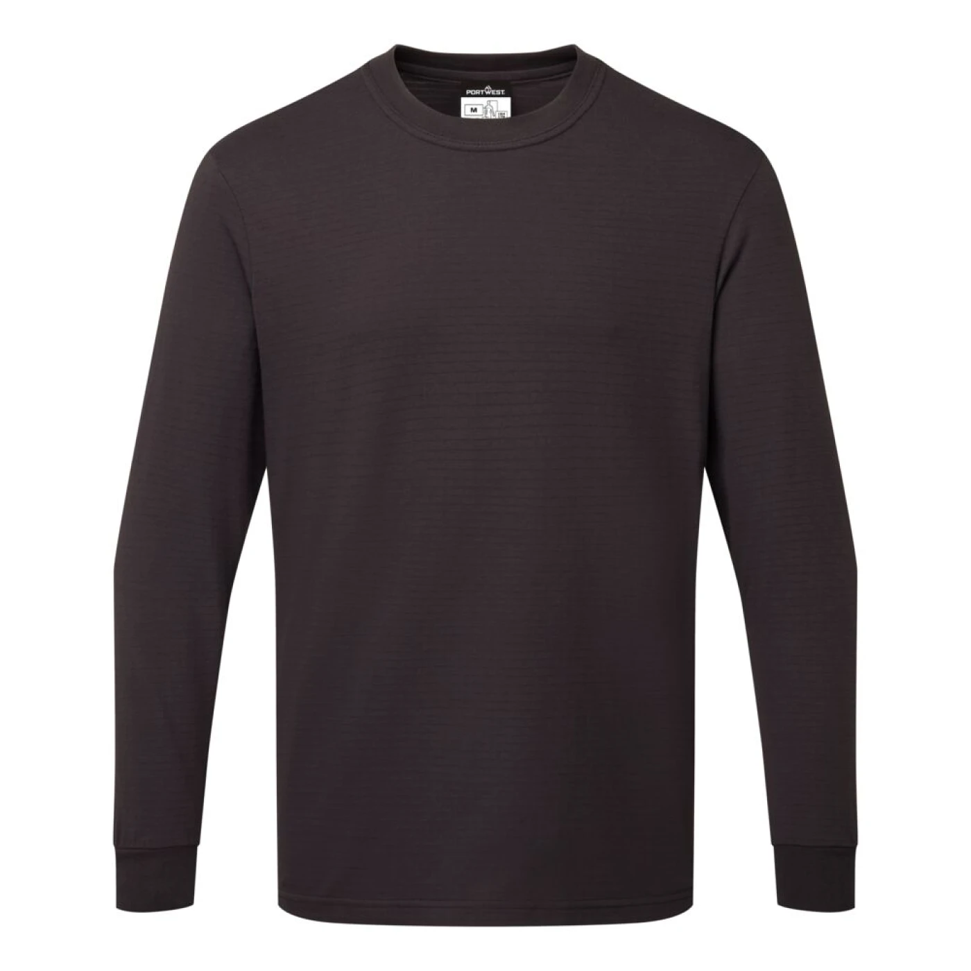 AS22 - Tricou antistatic ESD cu mânecă lungă / Portwest / Îmbrăcăminte ESD și antistatică