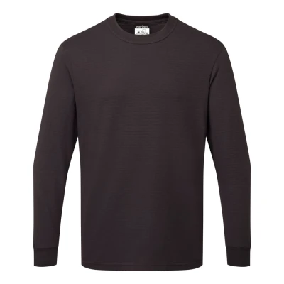 AS22 - Tricou antistatic ESD cu mânecă lungă / Portwest / Îmbrăcăminte ESD și antistatică