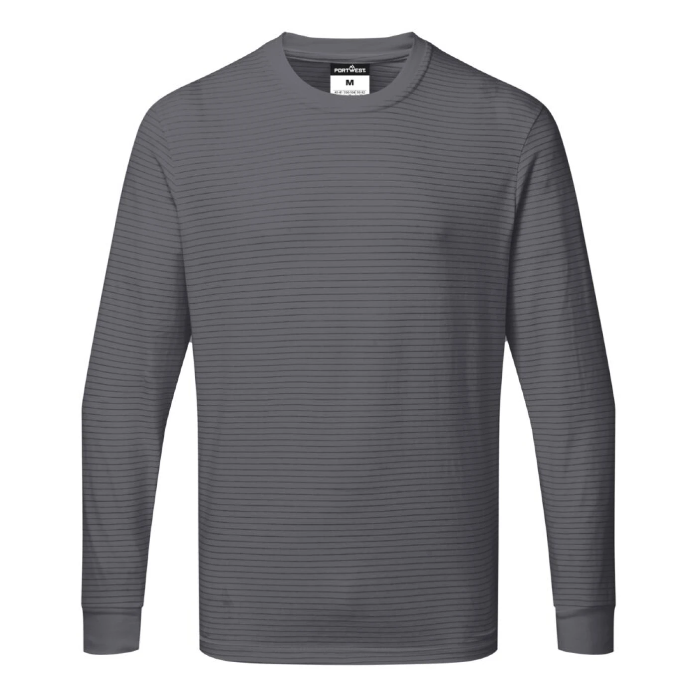 AS22 - Tricou antistatic ESD cu mânecă lungă / Portwest / Îmbrăcăminte ESD și antistatică