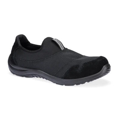 FT55 - Pantofi SLIP-ON S1P SR FO ESD din material textil și bombeu din oțel / Portwest / Încălțăminte de protecție S1P