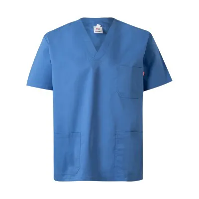 Bluză medicală cu mânecă scurtă, tip chirurg / Velilla / Îmbrăcăminte medicală