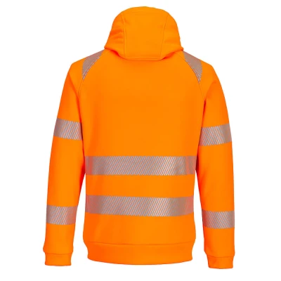 DX484 - Hanorac HiVis PW3 cu glugă / Portwest / Hanorace, bluze softshell, polar și fleece