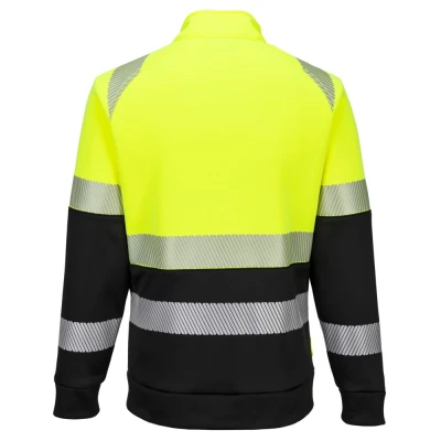 DX490 - Hanorac HiVis DX4 cu fermoar / Portwest / Hanorace, bluze softshell, polar și fleece