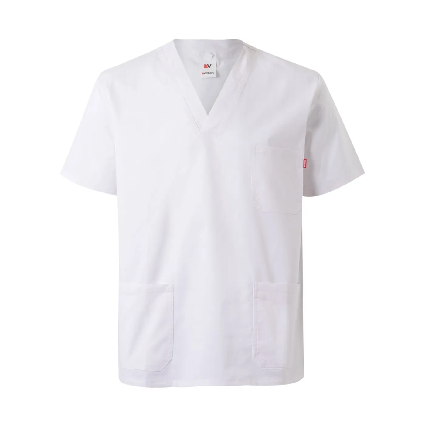 Bluză medicală cu mânecă scurtă, tip chirurg / Velilla / Îmbrăcăminte medicală