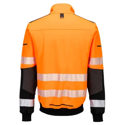 EV468 - Jachetă HiVis Softshell Bomber EV4 (3L) / Portwest / Jachete și geci