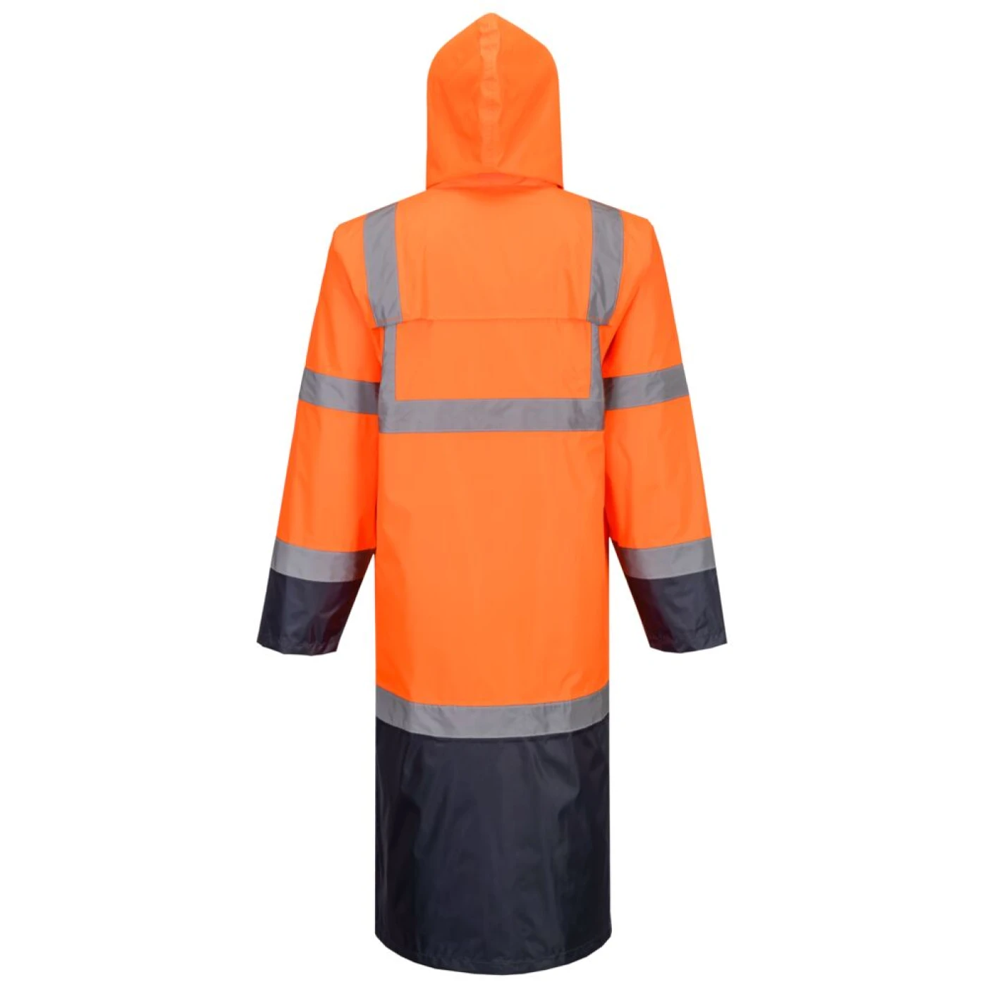 H446 - Pelerină de ploaie HiVis Contrast 122cm / Portwest / Îmbrăcăminte HiVis și reflectorizantă
