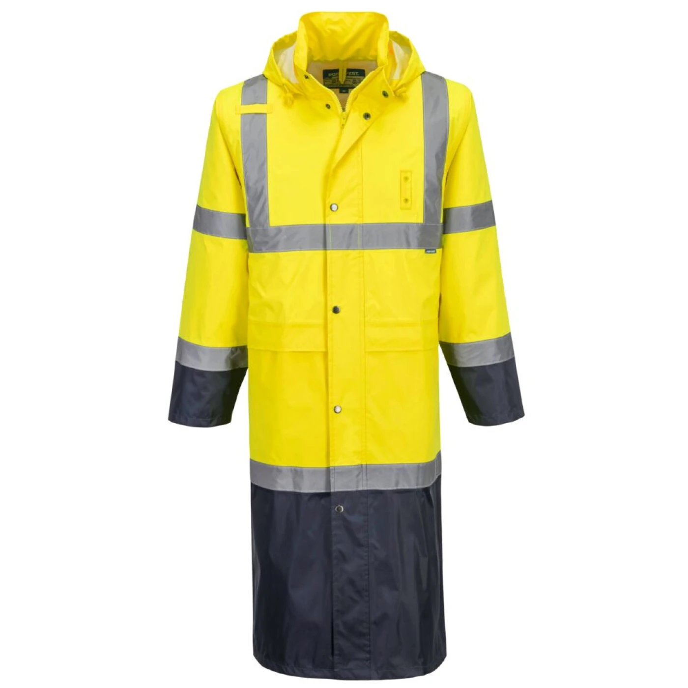 H446 - Pelerină de ploaie HiVis Contrast 122cm / Portwest / Îmbrăcăminte HiVis și reflectorizantă