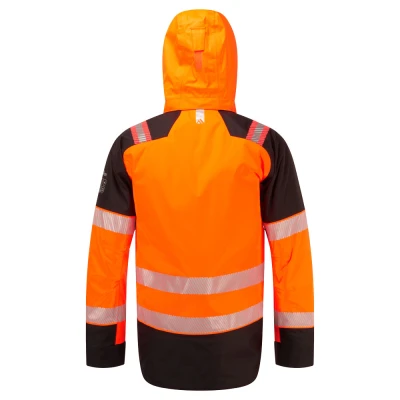FR606 - Jachetă de iarnă HiVis PW3 FR Modaflame Rain+ / Portwest / Îmbrăcăminte de iarnă
