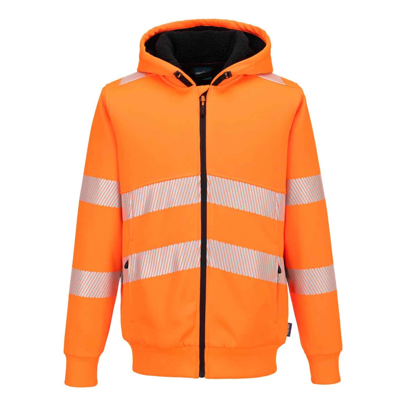PW321 - Hanorac de iarnă HiVis cu fermoar / Portwest / Hanorace, bluze softshell, polar și fleece