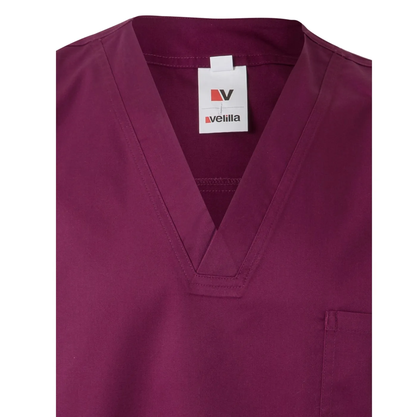 Bluză medicală cu mânecă scurtă, tip chirurg / Velilla / Îmbrăcăminte medicală