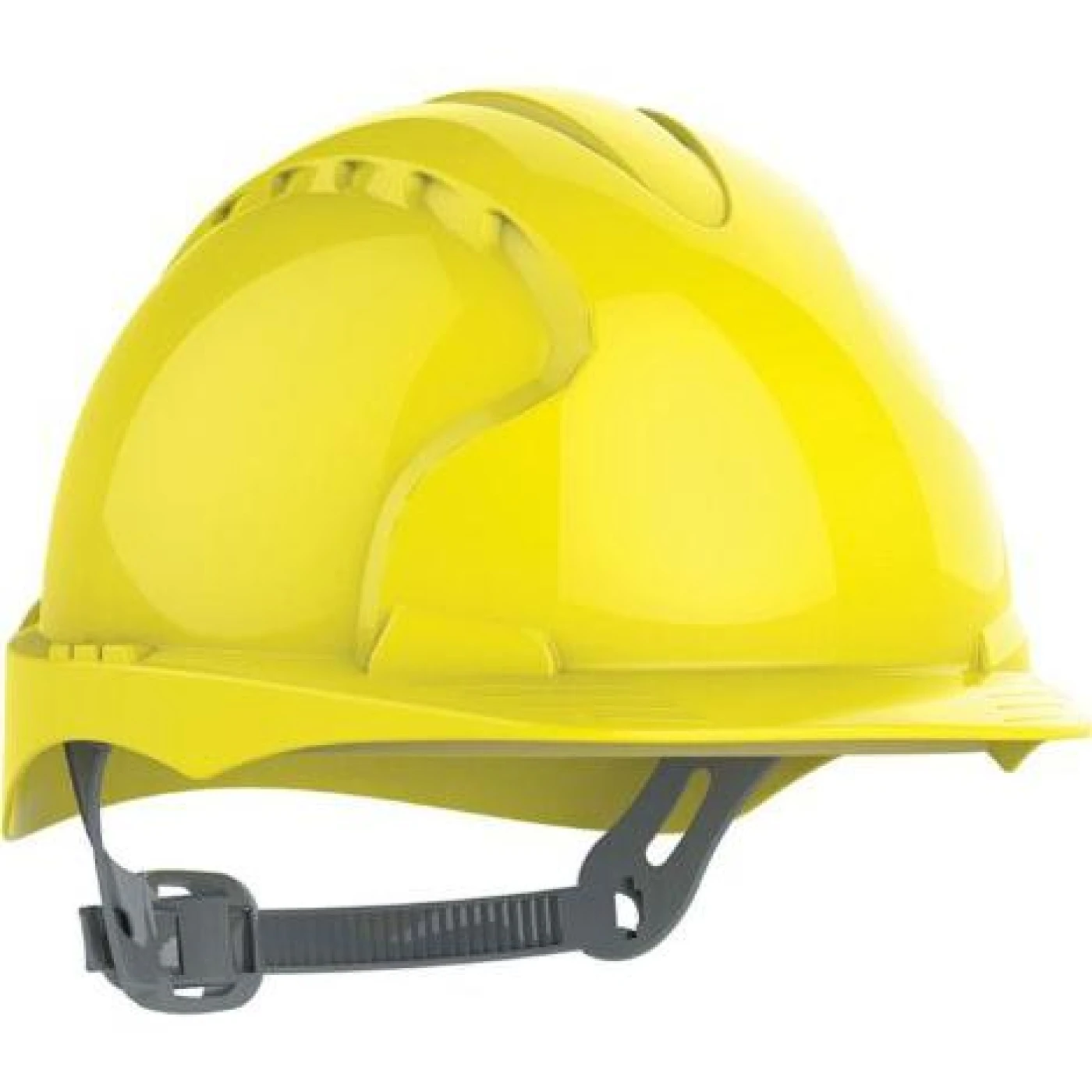 Cască de protecție EVO®3, HDPE,  cu ventilație, ham textil 6 puncte, glisieră de reglare / JSP / Căști de lucru și uz general