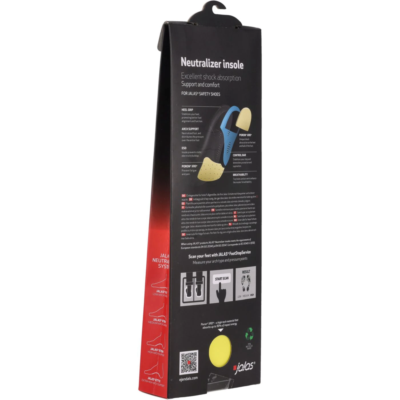 Branțuri JALAS NEUTRALIZER 8709H HIGH ARCH / Jalas / Accesorii, șosete, apărători, branțuri, diverse încălțăminte