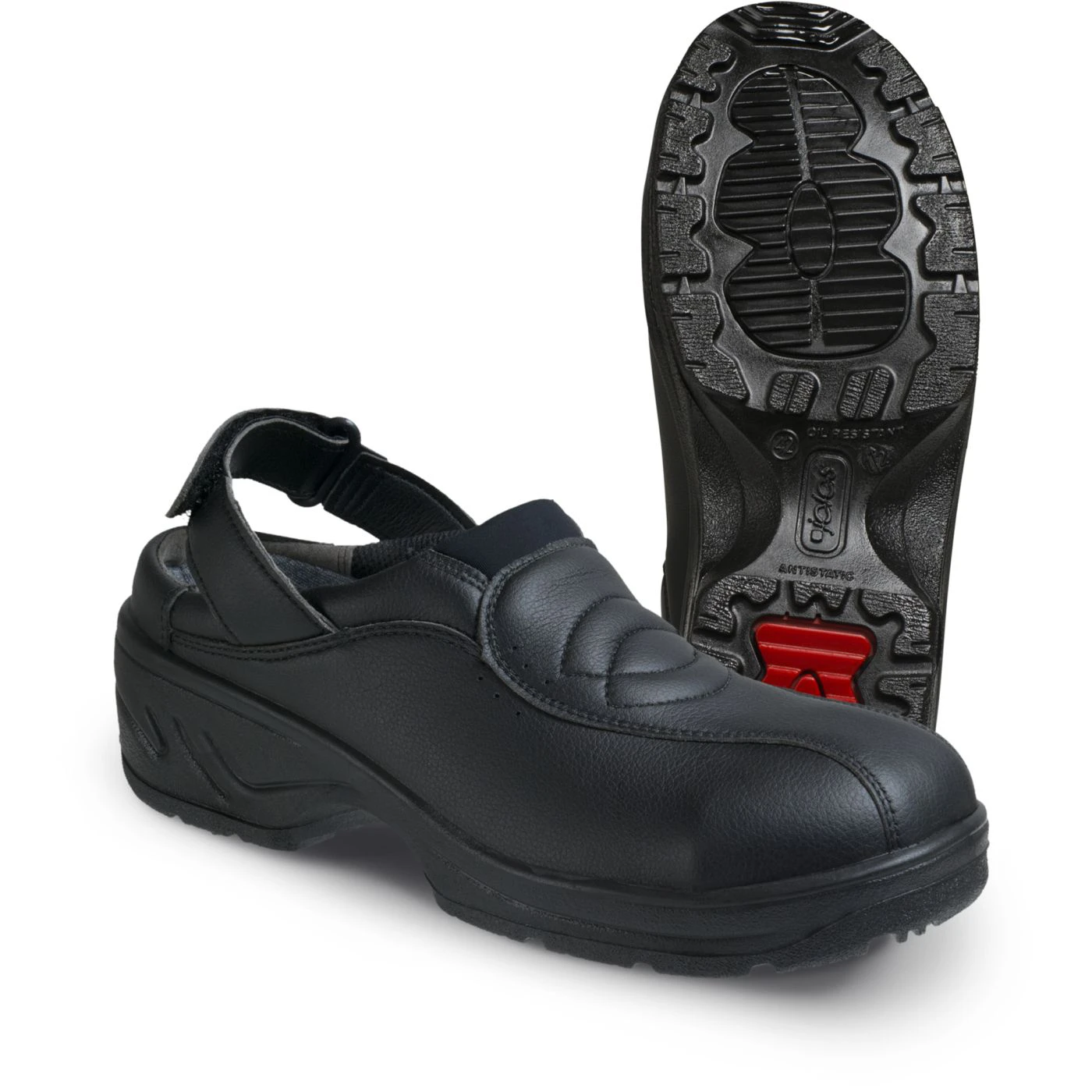 Saboți de lucru CLEAN 2900 JACK SB A E FO SRC / Jalas / Sandale de protecție, saboți de lucru, galoși din PVC