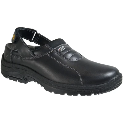 Saboți de lucru CLEAN 5002 MENU BLACK O1 SR FO / Jalas / Sandale de protecție, saboți de lucru, galoși din PVC