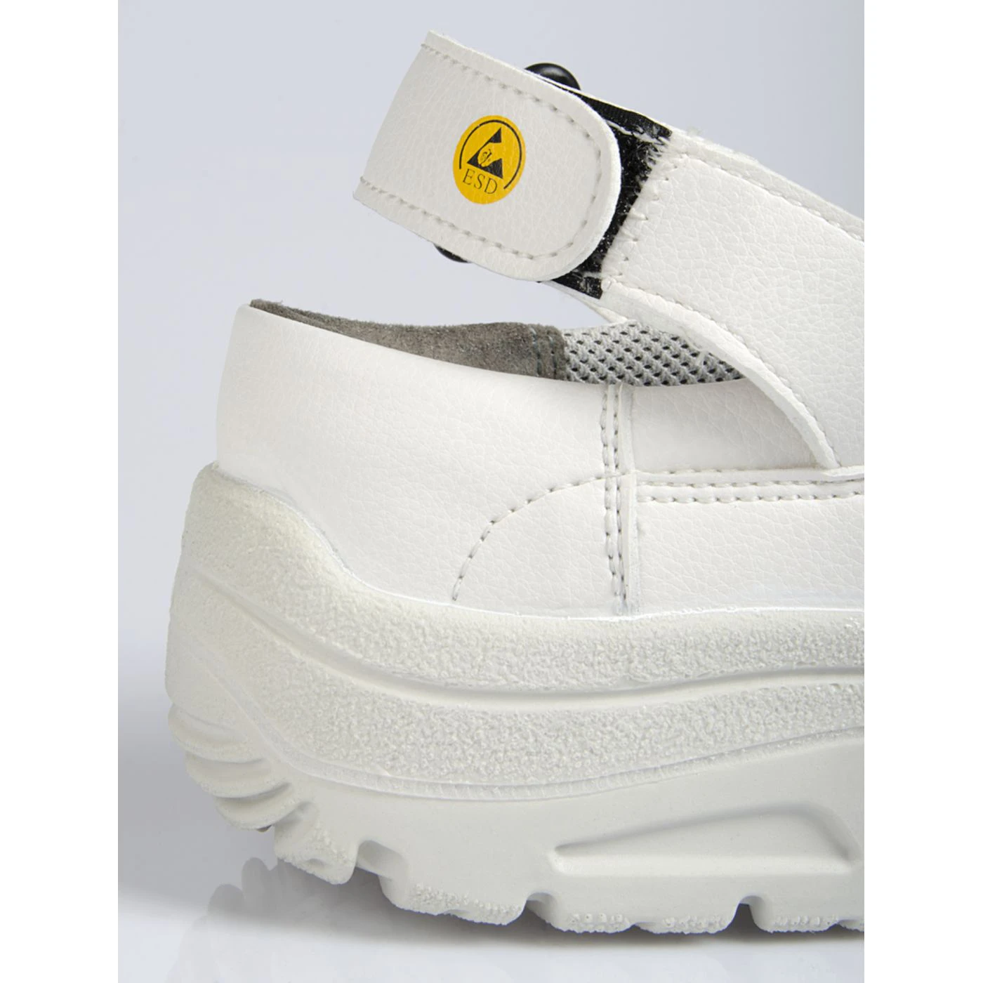 Saboți de lucru CLEAN 5012 MENU WHITE O1 SR FO / Jalas / Sandale de protecție, saboți de lucru, galoși din PVC