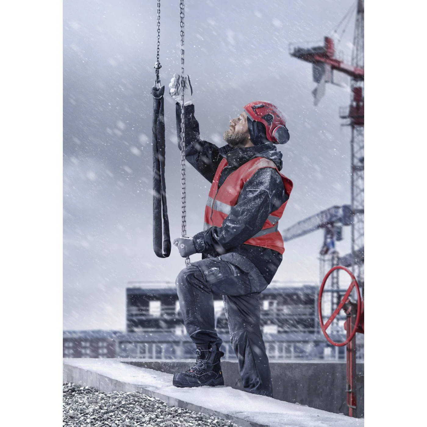 Bocanci de protecție HEAVY DUTY 1358 S3 SRC HRO M CI HI AN / Jalas / Încălțăminte de protecție S3