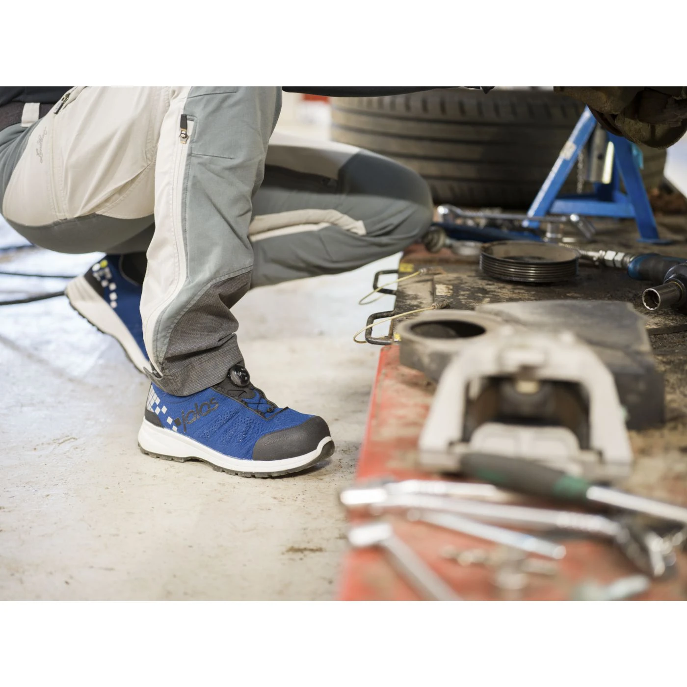 Pantofi de protecție ZENIT EVO 7158 S1 PL SR FO SC / Jalas / Încălțăminte de protecție S1