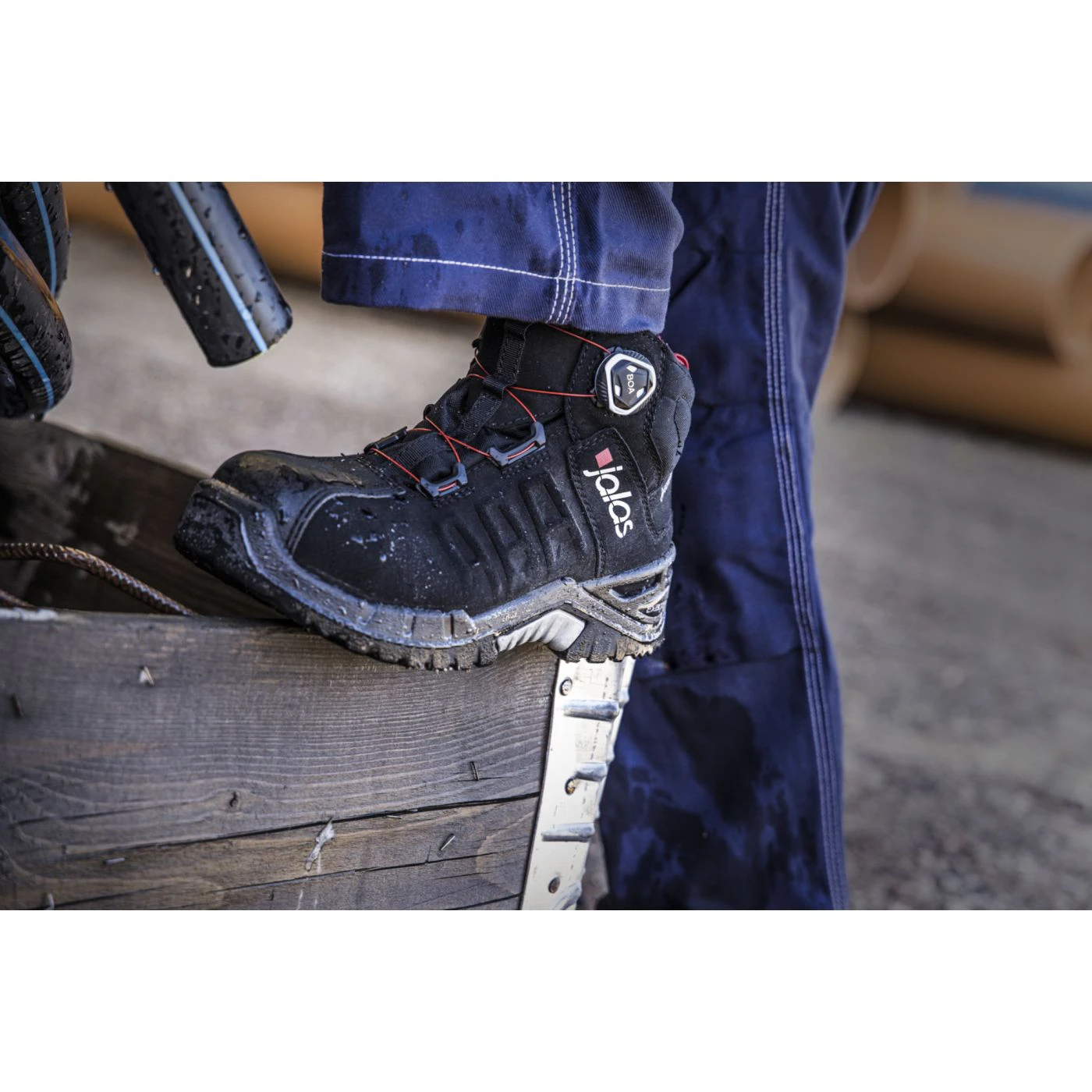 Bocanci de protecție EXALTER 9988 GTX S3 SRC WR HRO / Jalas / Încălțăminte de protecție S3