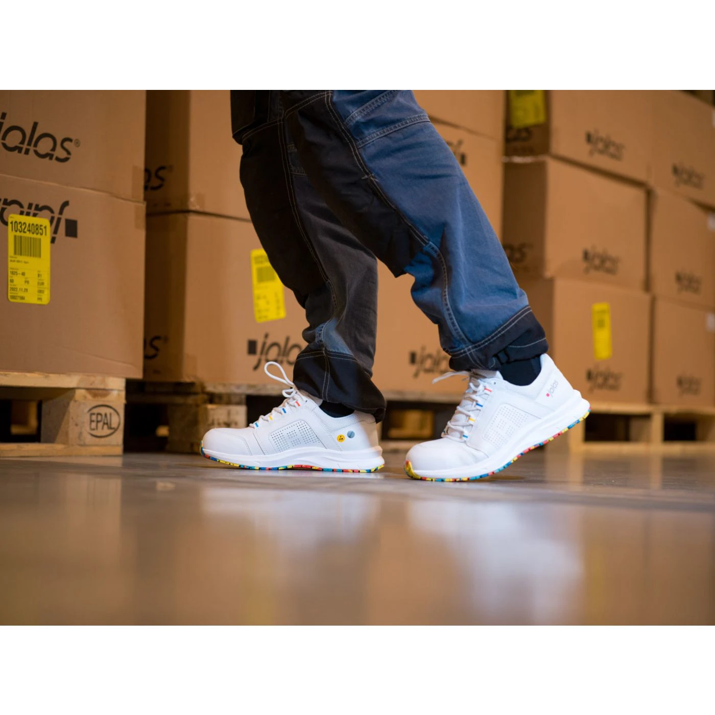 Pantofi sport de protecție TEMPUS 5608 S1P SRC / Jalas / Încălțăminte de protecție S1P