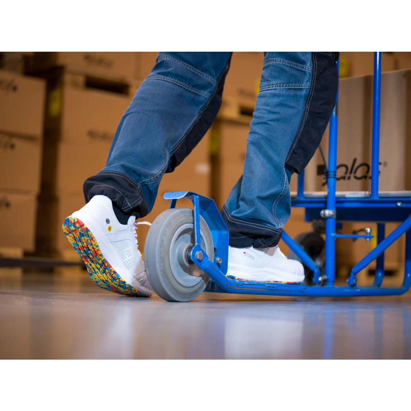 Pantofi sport de protecție TEMPUS 5608 S1P SRC / Jalas / Încălțăminte de protecție S1P