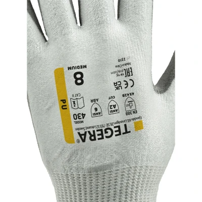 Mănuși rezistente la tăiere TEGERA 430 / Tegera / Mănuși de protecție antităiere, antiînțepare