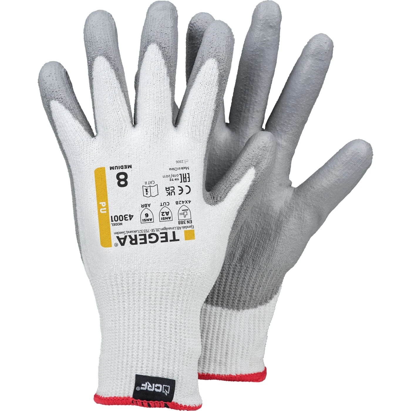 Mănuși de protecție TEGERA 43001 / Tegera / Mănuși de protecție antităiere, antiînțepare