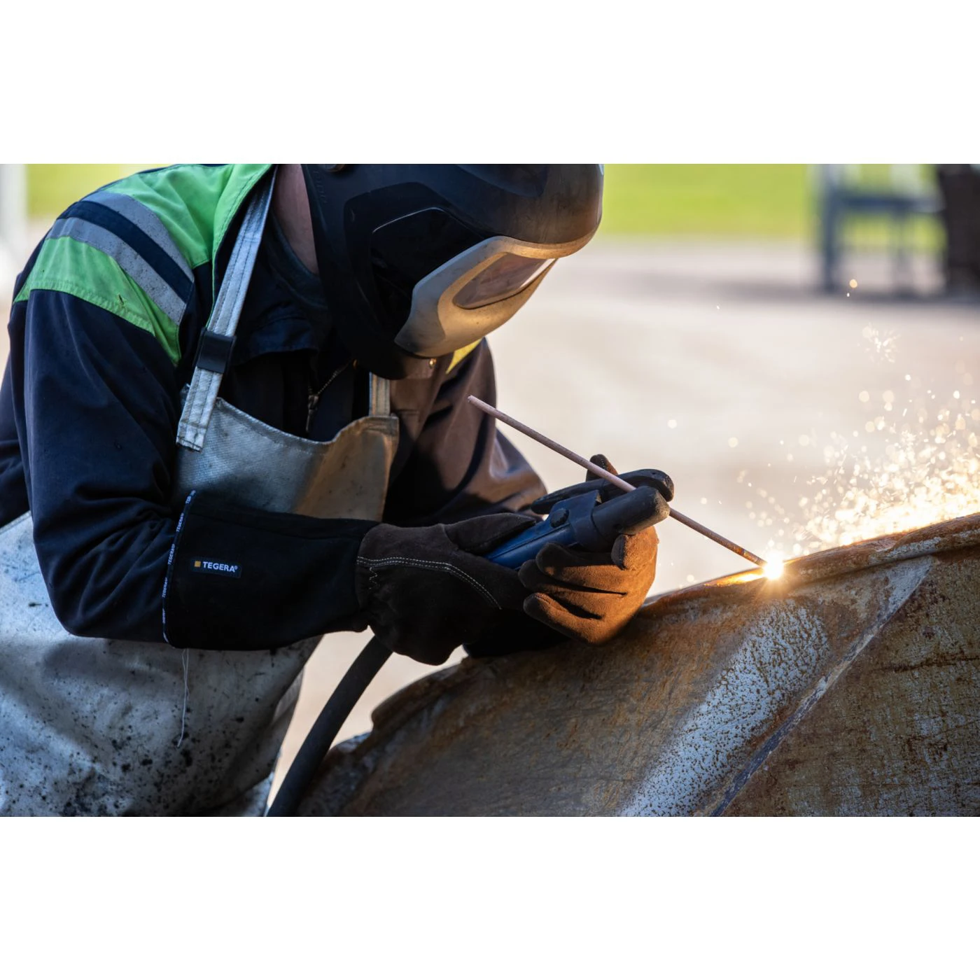 Mănuși pentru sudură TEGERA 132A / Tegera / Mănuși de protecție pentru sudori