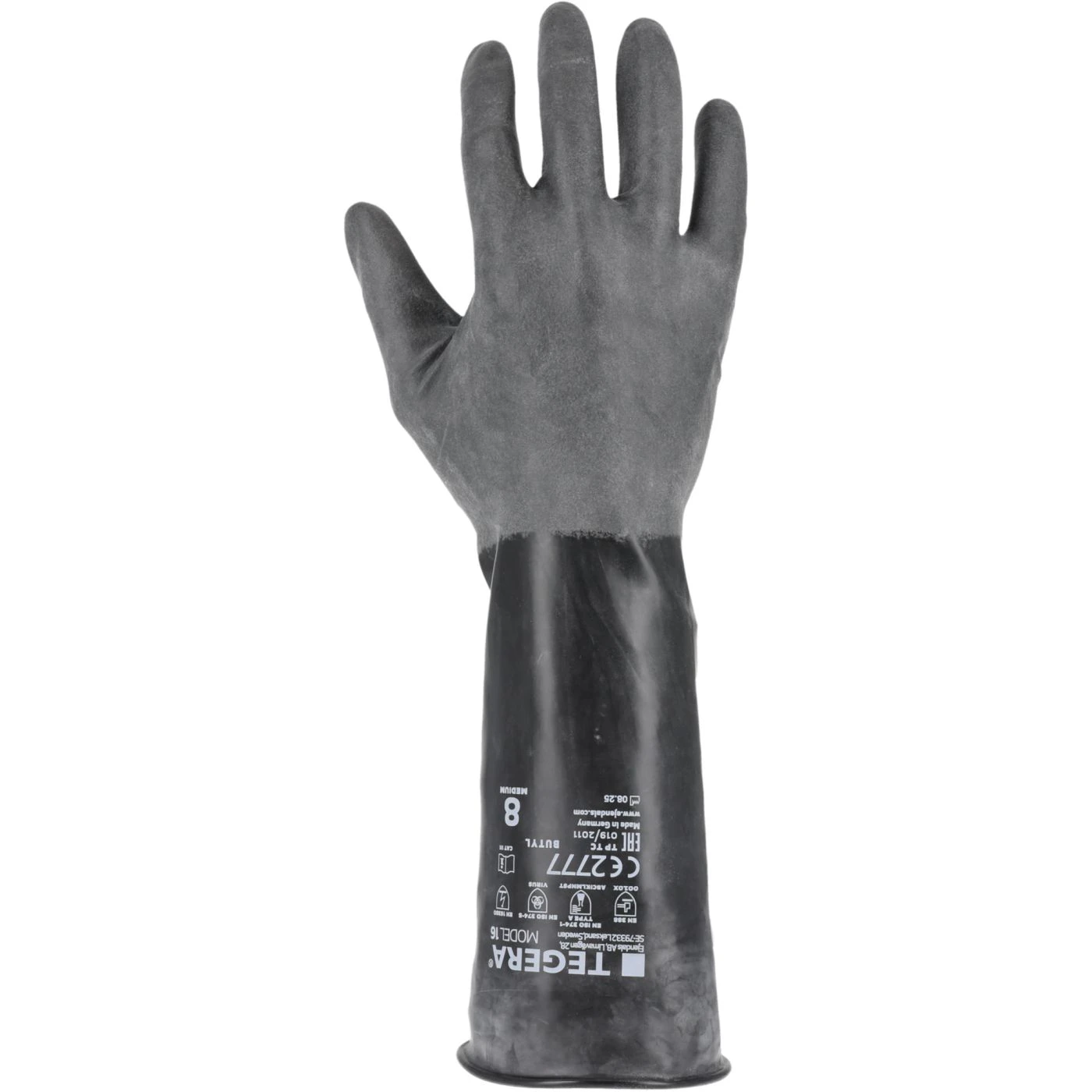 Mănuși rezistente la substanțe chimice TEGERA CHEMFORCE 16 / Tegera / Mănuși de protecție chimică