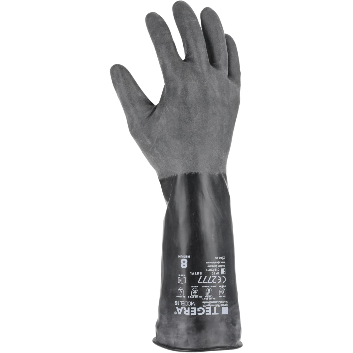 Mănuși rezistente la substanțe chimice TEGERA CHEMFORCE 16 / Tegera / Mănuși de protecție chimică