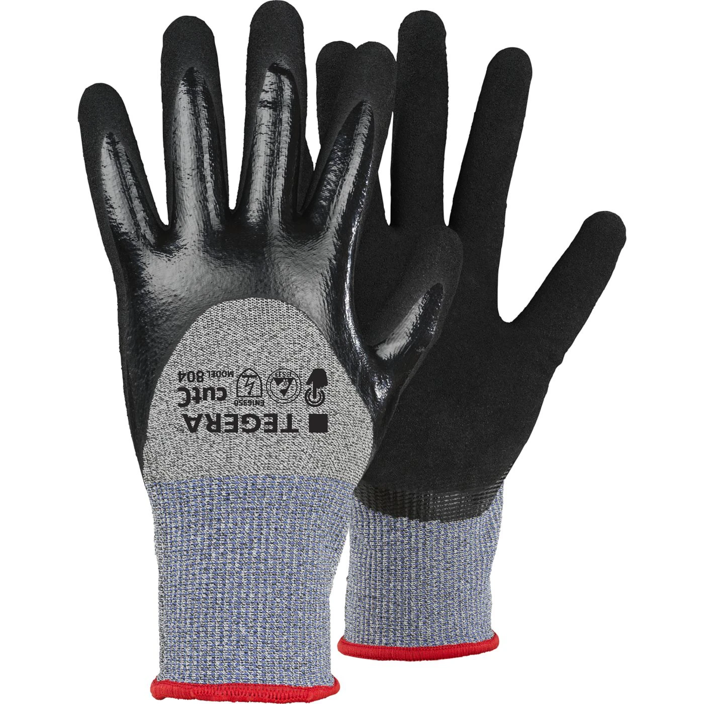 Mănuși ATEX pentru utilizare în zone explozive TEGERA 804 / Tegera / Mănuși de protecție antităiere, antiînțepare