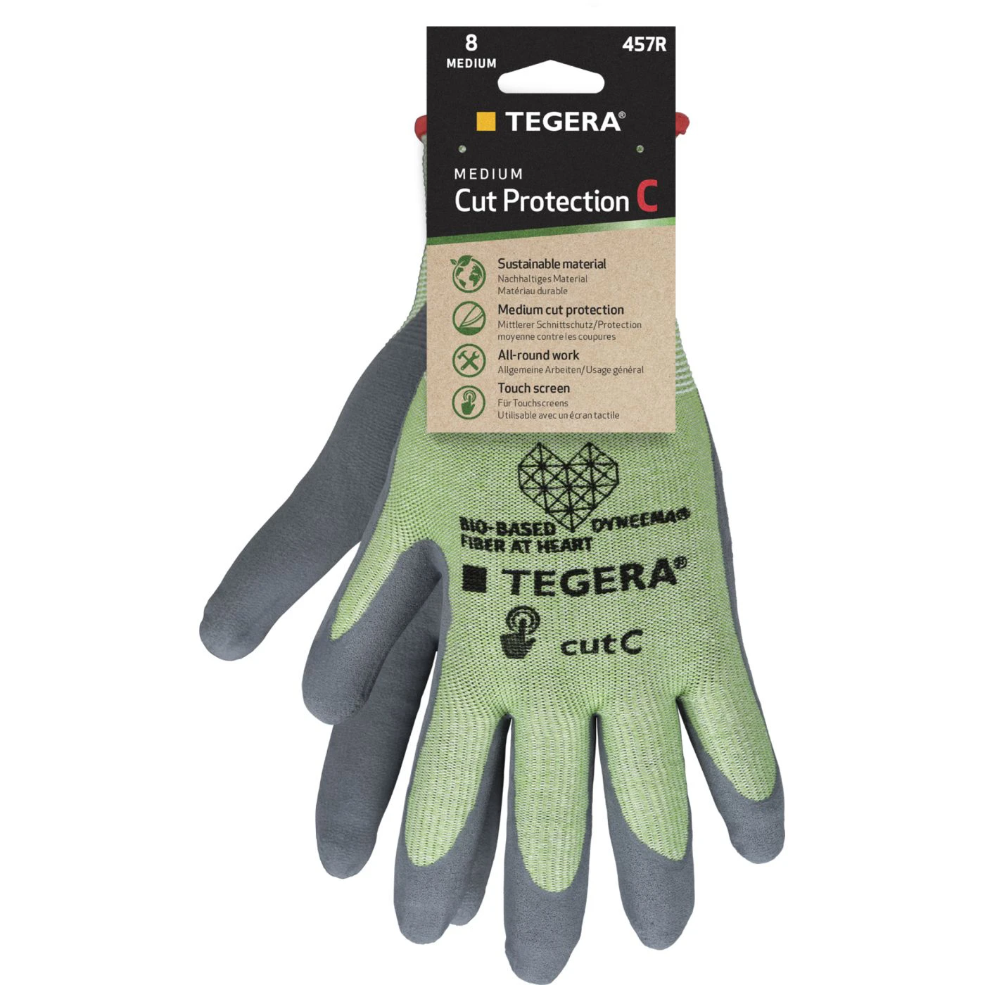 Mănuși rezistente la tăiere TEGERA 457R / Tegera / Mănuși de protecție antităiere, antiînțepare