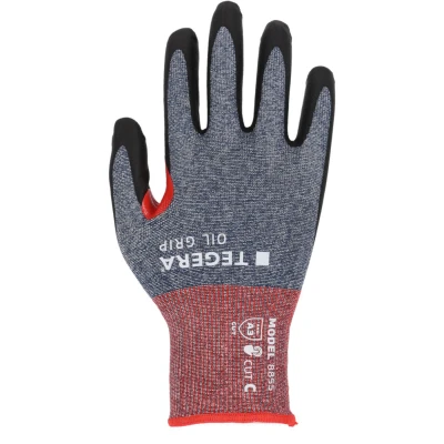 Mănuși rezistente la tăiere TEGERA OIL GRIP 8855 / Tegera / Mănuși de protecție antităiere, antiînțepare