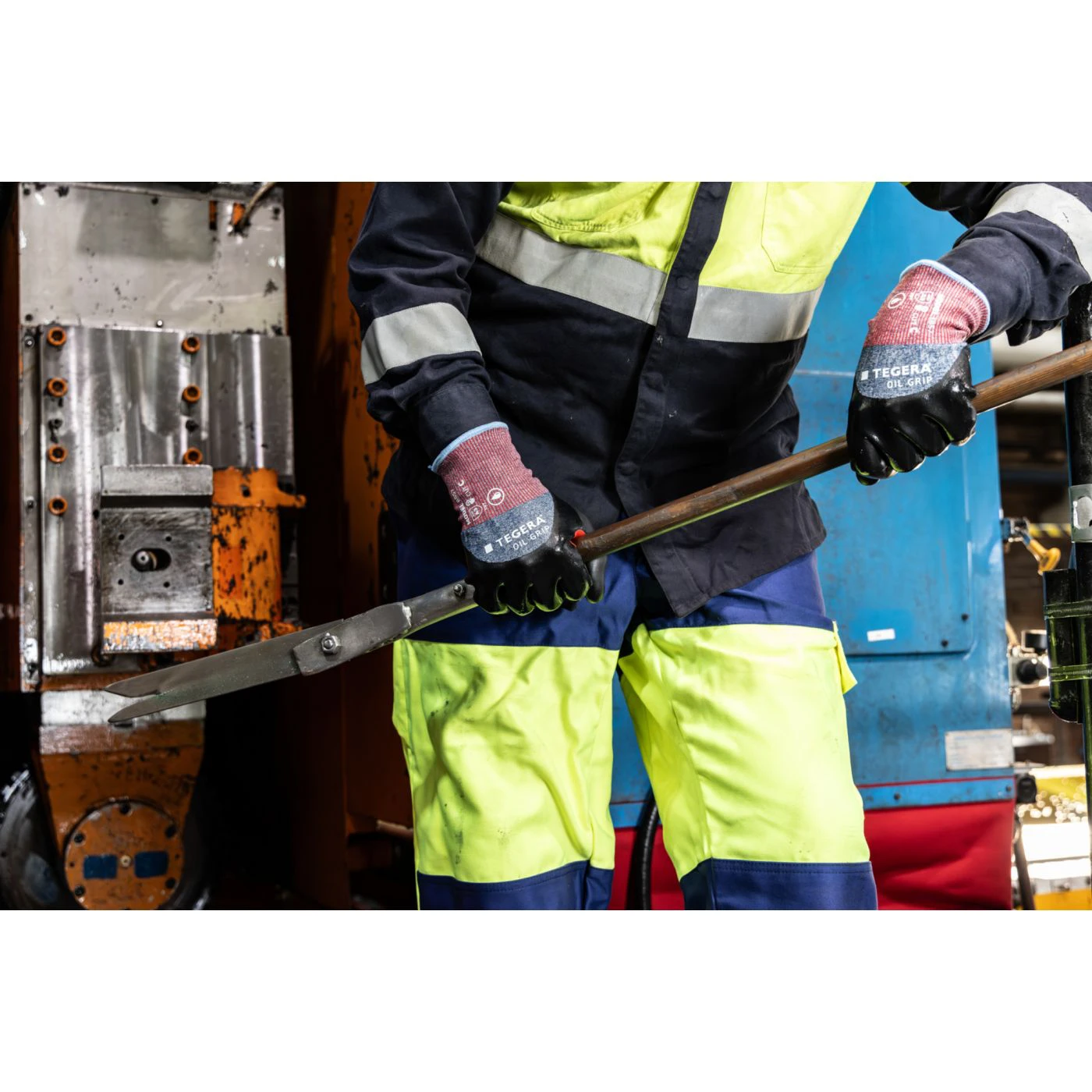 Mănuși rezistente la tăiere TEGERA OIL GRIP 8857 / Tegera / Mănuși de protecție antităiere, antiînțepare