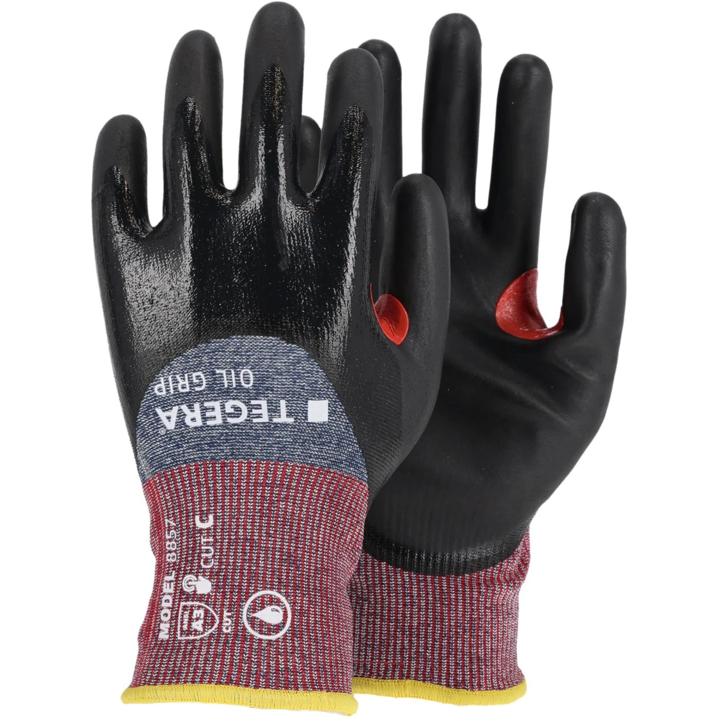 Mănuși rezistente la tăiere TEGERA OIL GRIP 8857 / Tegera / Mănuși de protecție antităiere, antiînțepare