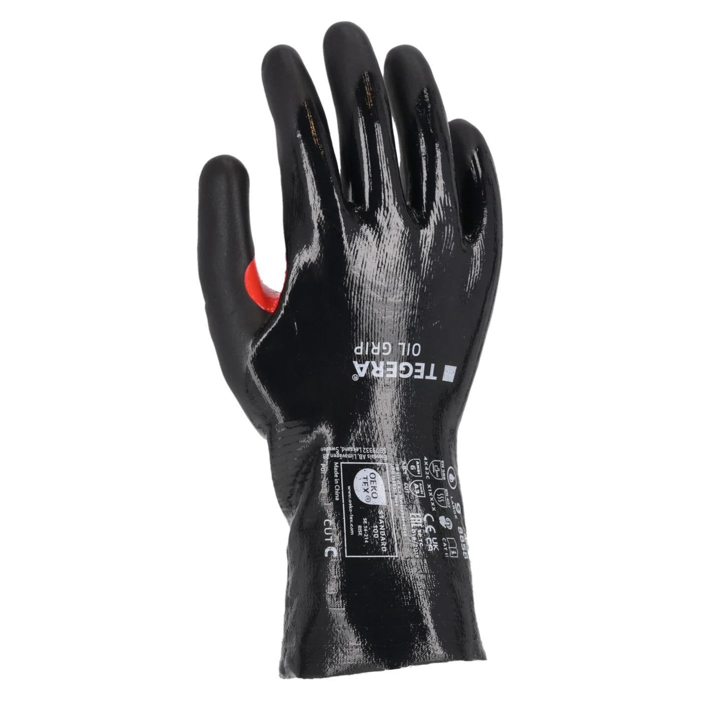 Mănuși rezistente la tăiere TEGERA OIL GRIP 8858 / Tegera / Mănuși de protecție antităiere, antiînțepare