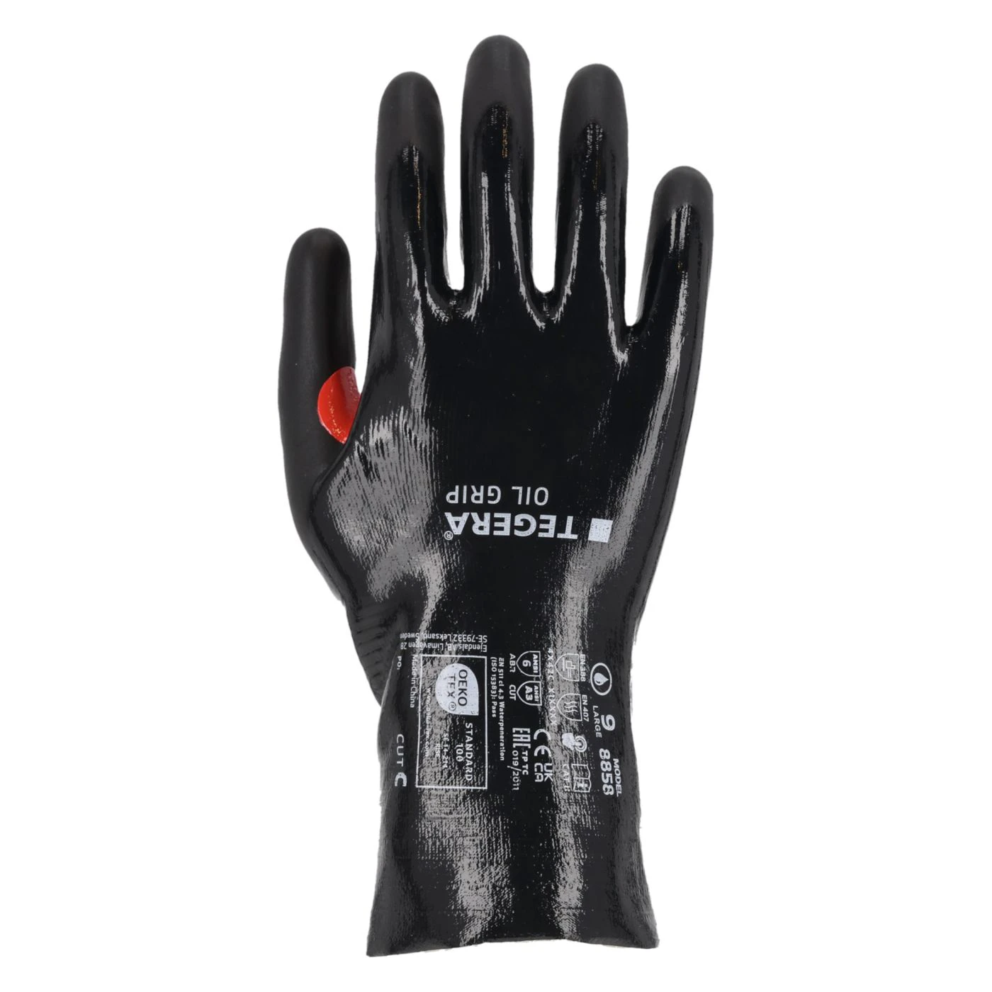 Mănuși rezistente la tăiere TEGERA OIL GRIP 8858 / Tegera / Mănuși de protecție antităiere, antiînțepare