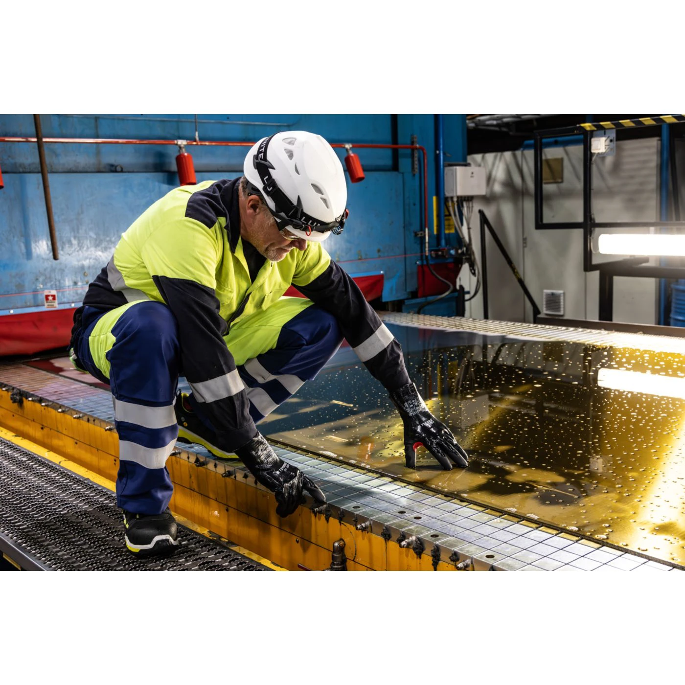 Mănuși rezistente la tăiere TEGERA OIL GRIP 8858 / Tegera / Mănuși de protecție antităiere, antiînțepare