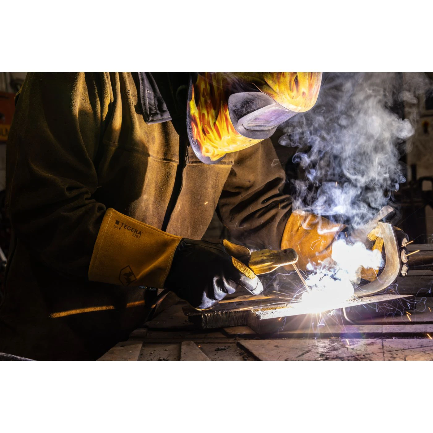 Mănuși pentru sudură TEGERA WELDING 7787 / Tegera / Mănuși de protecție pentru sudori