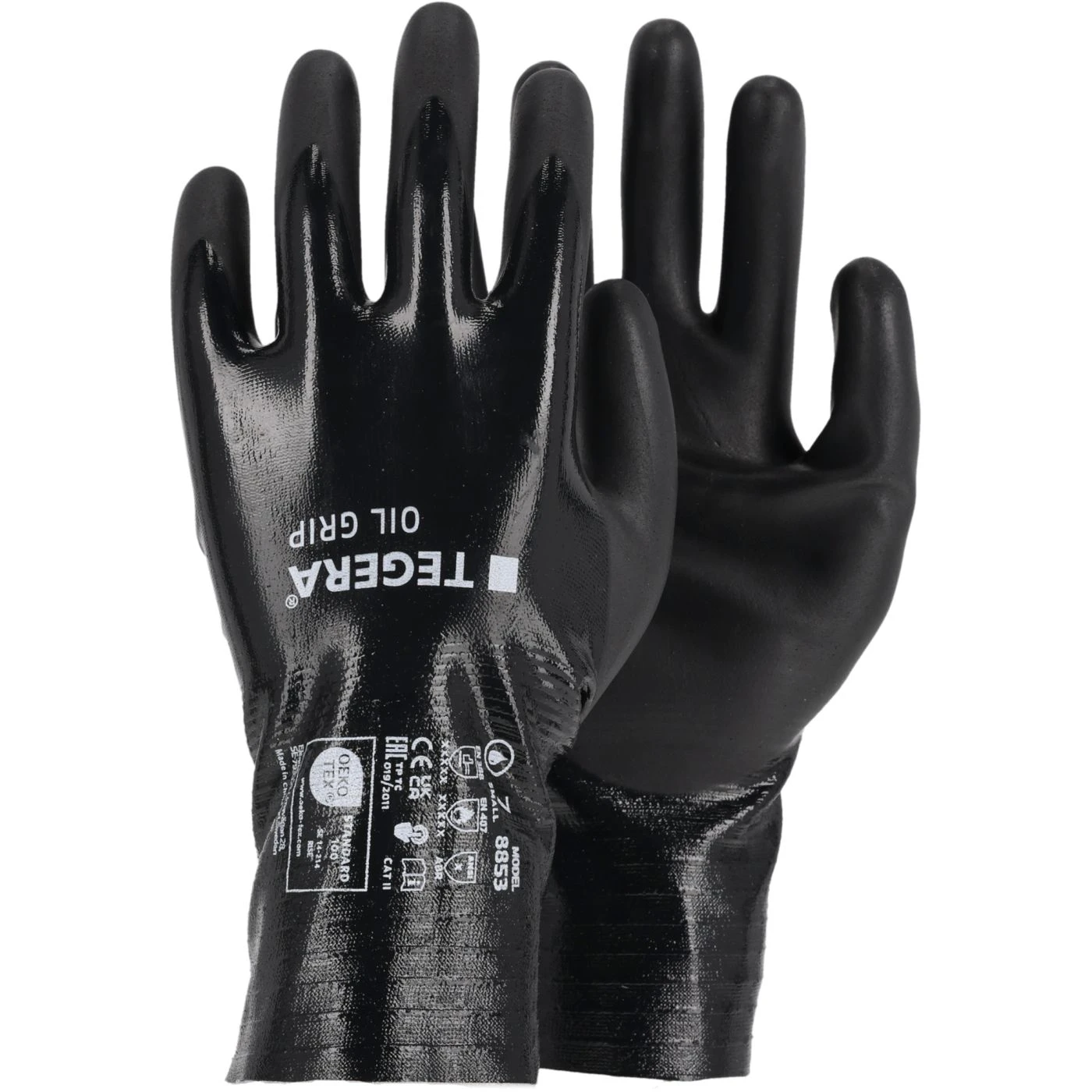 Mănuși de protecție la căldură TEGERA OIL GRIP 8853R / Tegera / Mănuși de protecție la căldură