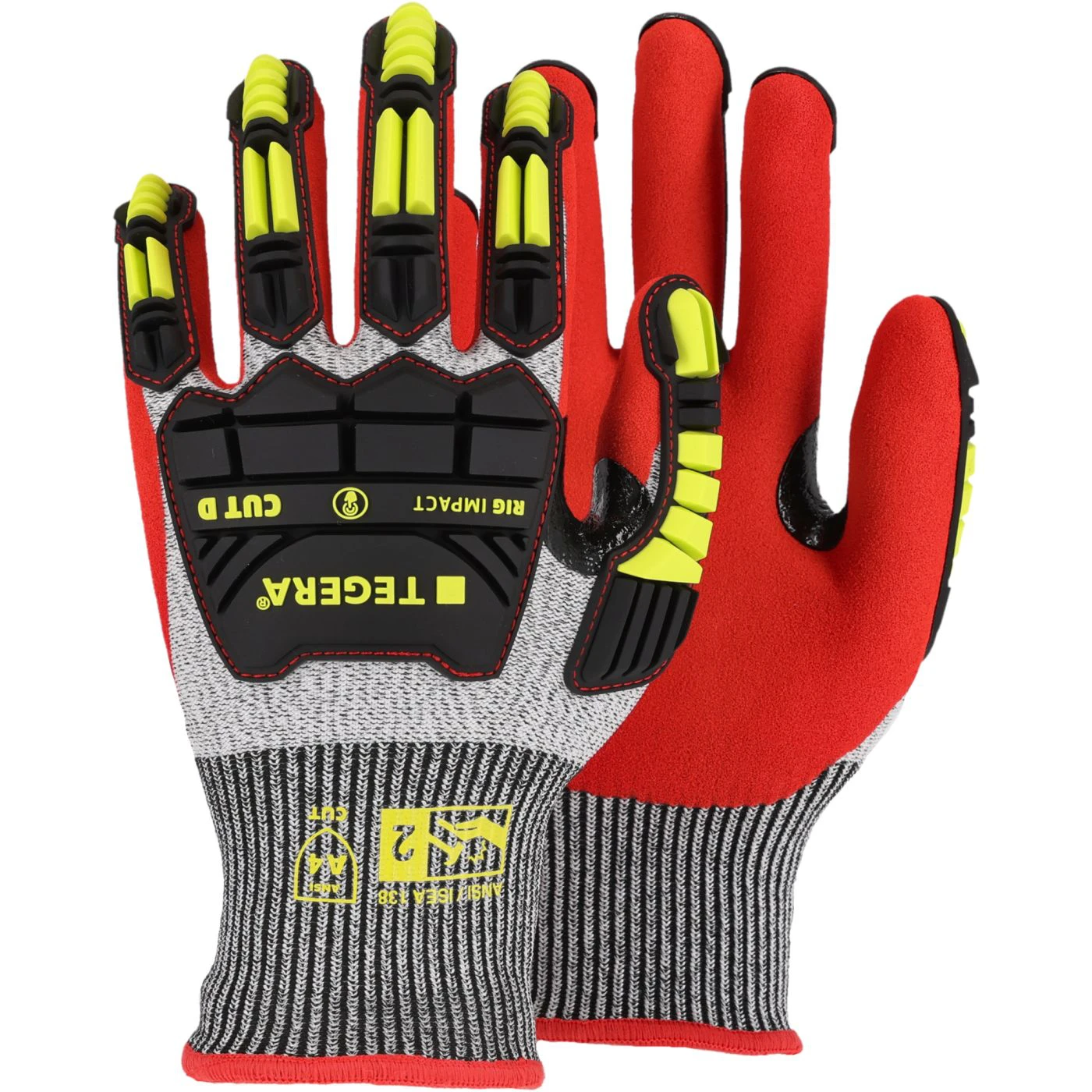 Mănuși pentru reducerea impactului TEGERA RIG IMPACT 422 / Tegera / Mănuși de protecție la impact