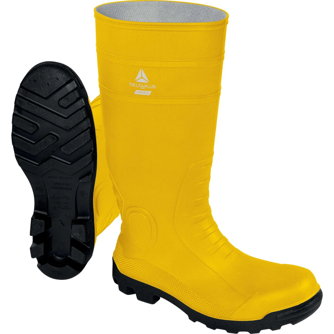 Cizme de protecție COPPER S5 FO A E / Delta Plus / Încălțăminte de protecție S4, S5