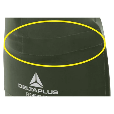 Cizme înalte FISHER2 S5 FO A E SRA / Delta Plus / Încălțăminte de protecție S4, S5