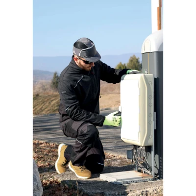 Bocanci de protecție SAGA2 S3S HRO WPA FO A E SR / Delta Plus / Încălțăminte de protecție S3S