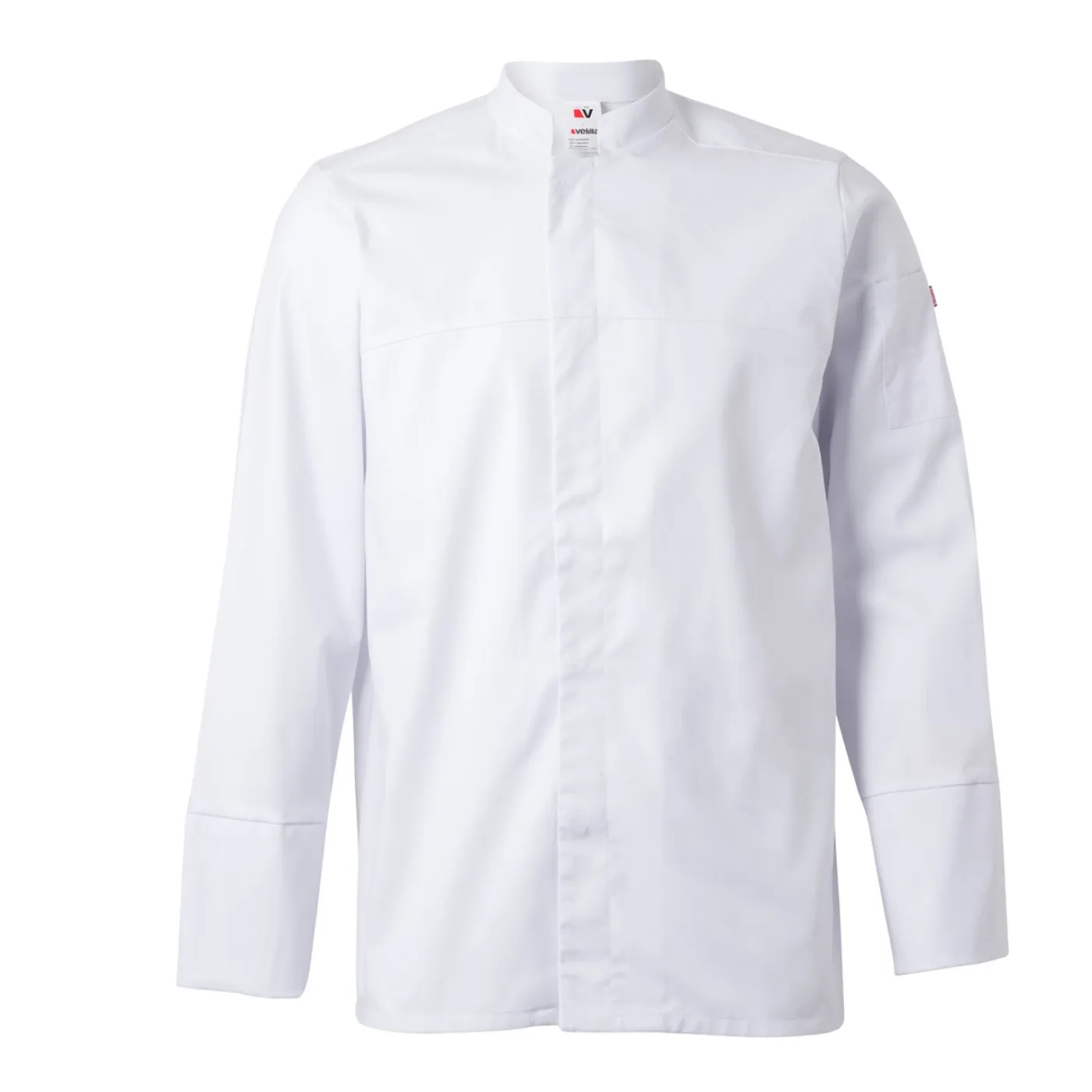 Tunică bucătar, din bumbac cu elastan / Velilla / Îmbrăcăminte bucătari, ospătari, HoReCa