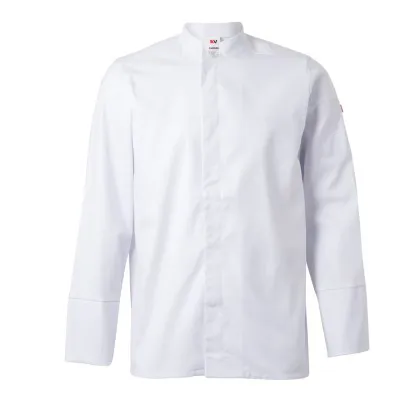 Tunică bucătar, din bumbac cu elastan / Velilla / Îmbrăcăminte bucătari, ospătari, HoReCa
