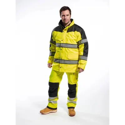 S462 - Jachetă Clasică Hi-Vis bicoloră / Portwest / Jachete și geci
