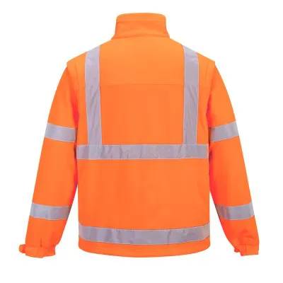 S428 - Jachetă Softshell HiVis  (3L) / Portwest / Jachete și geci